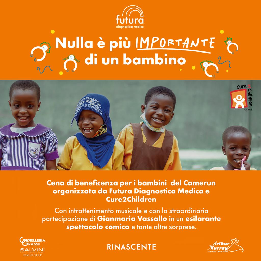 Cena di beneficenza per i bambini del Camerun